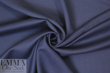 100% wool crepe - NAVY 1.875 yd