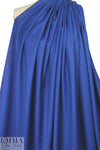 100% wool crepe - ROYAL 2.25 yds