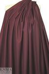 100% wool crepe - WINE .875 yds