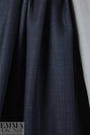 Italian wool double-sided woven - midnight/stone 2.25 yd