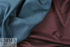 Italian wool blend doublecloth coating - legion/plum 1 yard