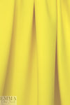 famous designer virgin wool stretch doublecloth - jonquil 1.875 yd