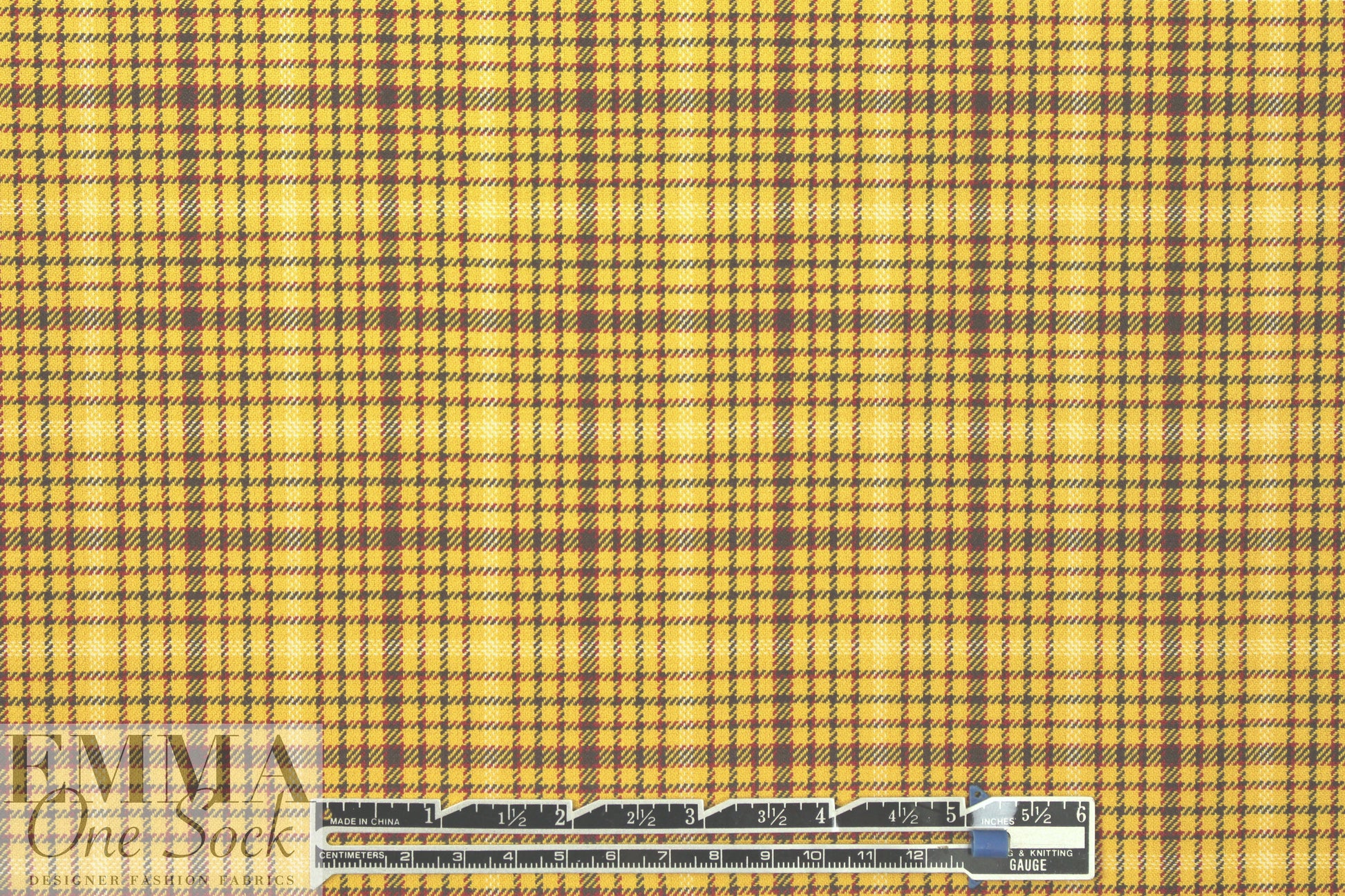 famous designer cotton plaid doublecloth