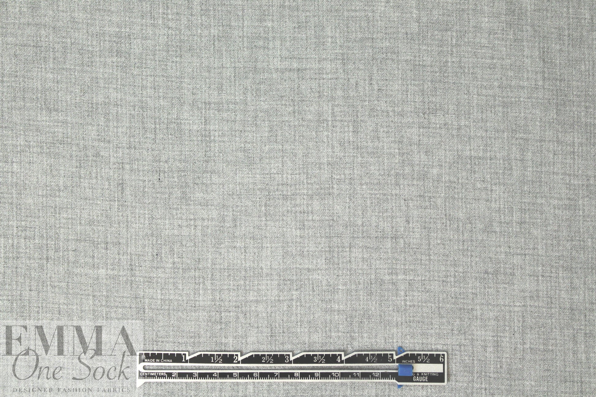Italian viscose/wool blend doublecloth suiting - light gray