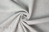 Italian viscose/wool blend doublecloth suiting - light gray