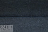 Italian two-sided wool doubleknit - sapphire/charcoal 1 yard