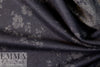 Italian virgin wool double face woven - navy floral