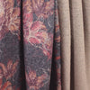 Italian 'dusky floral' chunky printed sweater knit 1.875 yds