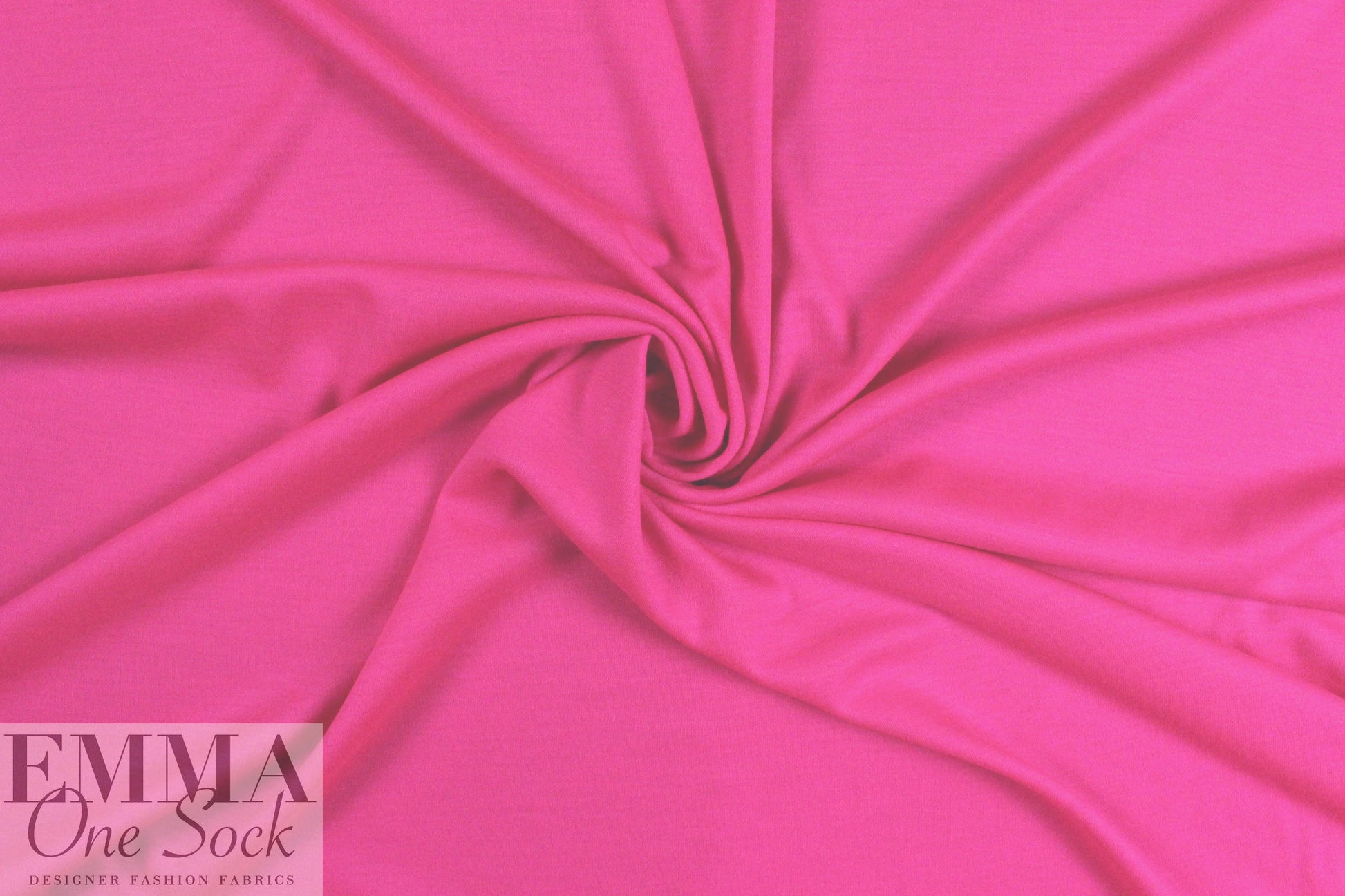 famous designer wool doubleknit - neon pink