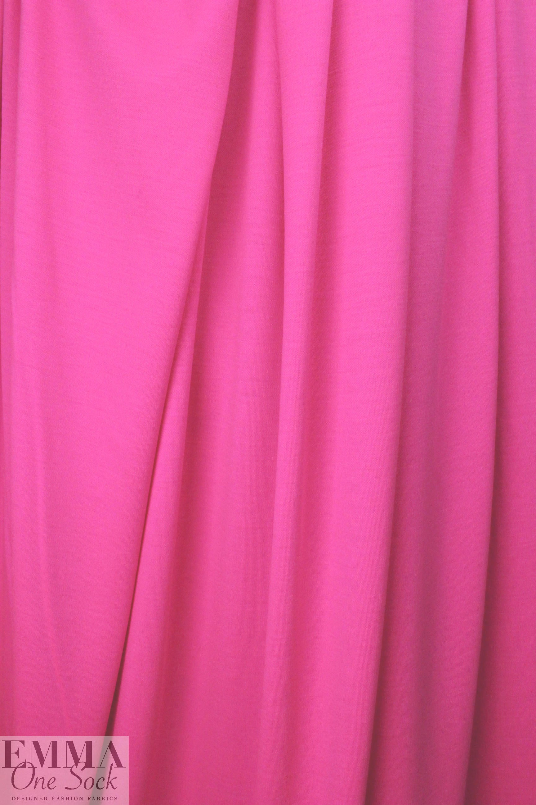 famous designer wool doubleknit - neon pink