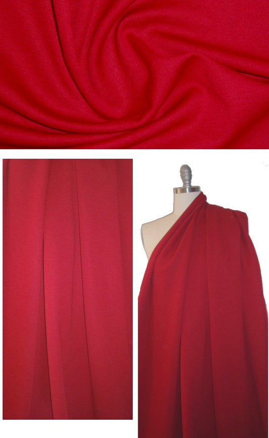 famous designer wool blend doubleknit - valentino