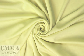 Laurent G@rigue virgin wool doubleknit - tender yellow 2.125 yds