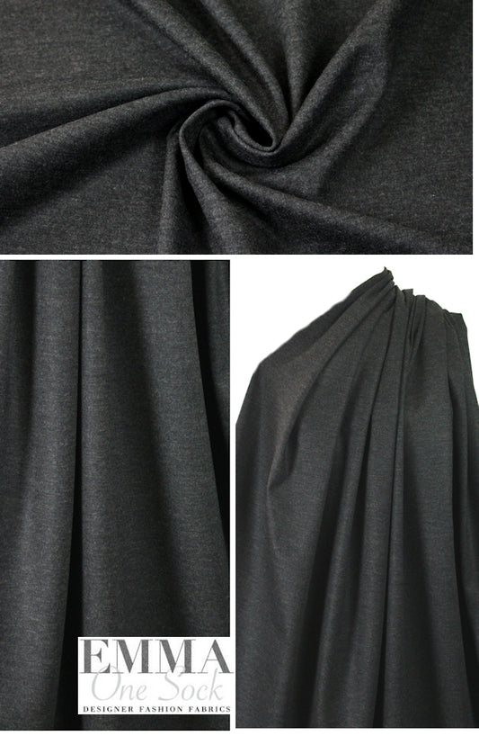 Tah@ri wool blend doubleknit - charcoal heather