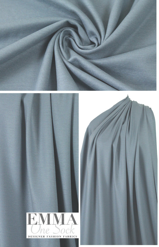 Tah@ri wool blend doubleknit - dusty blue
