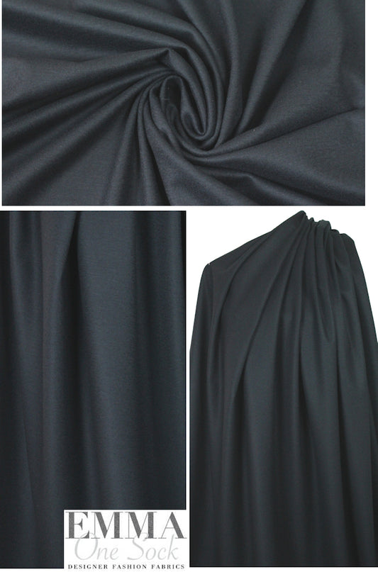 Tah@ri wool blend doubleknit - midnight