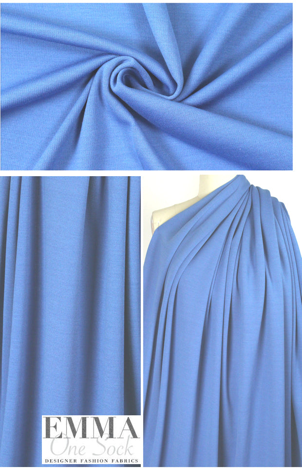 St. John wool blend doubleknit - french blue