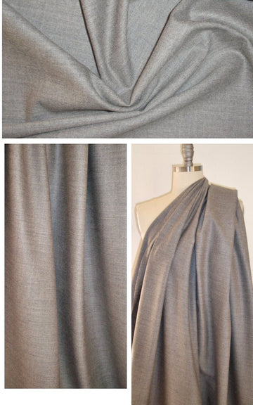 Ra1ph Lauren fine wool flannel - warm gray