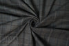 Italian yarn-dye plaid wool flannel - woodsy brown .75 yds