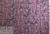 Italian textured wool fleece knit - orchid graphic 1 yard