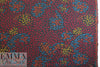Italian textured wool fleece knit - swirling dots