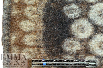 Italian textured wool fleece knit - earthtones