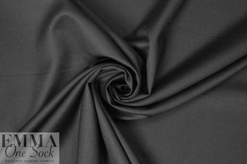 fine quality wool gabardine - black