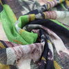 Italian 'forest veil' printed wool/cashmere/silk gauze 1.125 yd