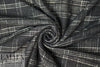 Noriso1 Ferrari yarn dyed wool gauze - b/w plaid