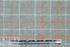 Rag and B0ne gray/tangerine plaid wool suiting