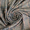 Bur6erry 'hounds and houndstooth' wool/spandex jersey 1 yard