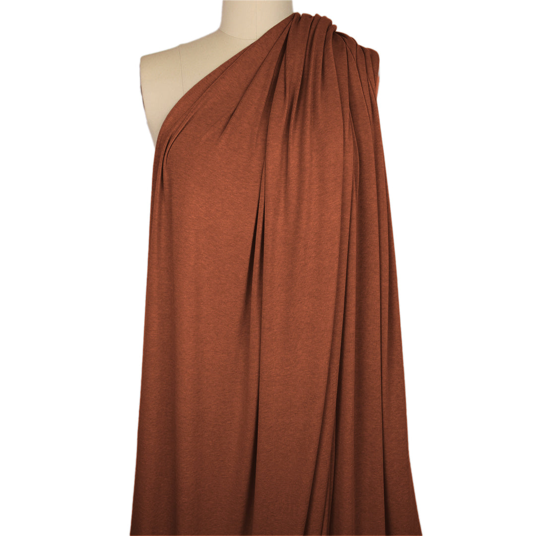 Ba1enciaga wool/lycra jersey - chipotle .5 yds