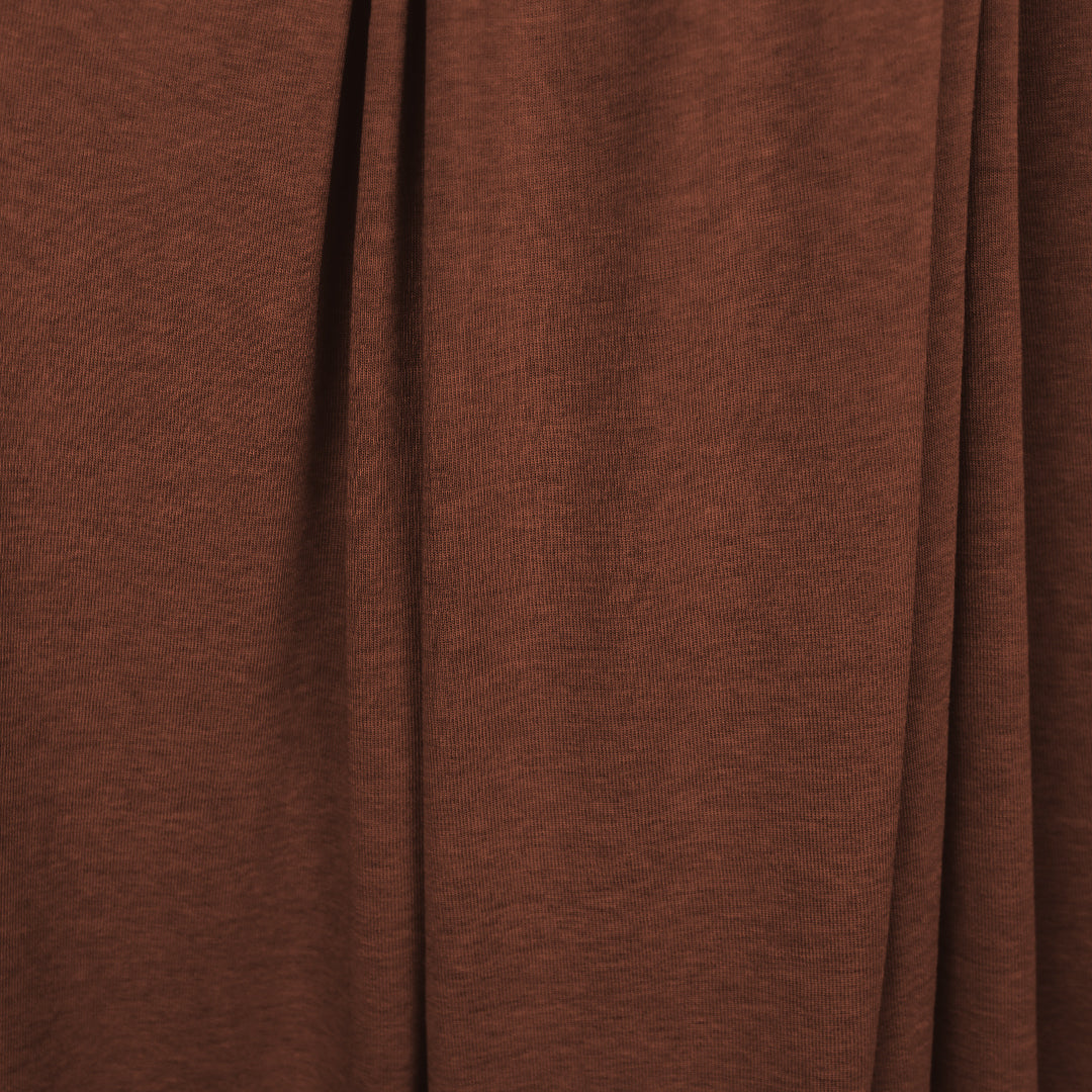Ba1enciaga wool/lycra jersey - chipotle 1 yard