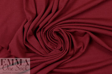 garnet merino wool jersey - Oeko-tex certified 1.25 yds