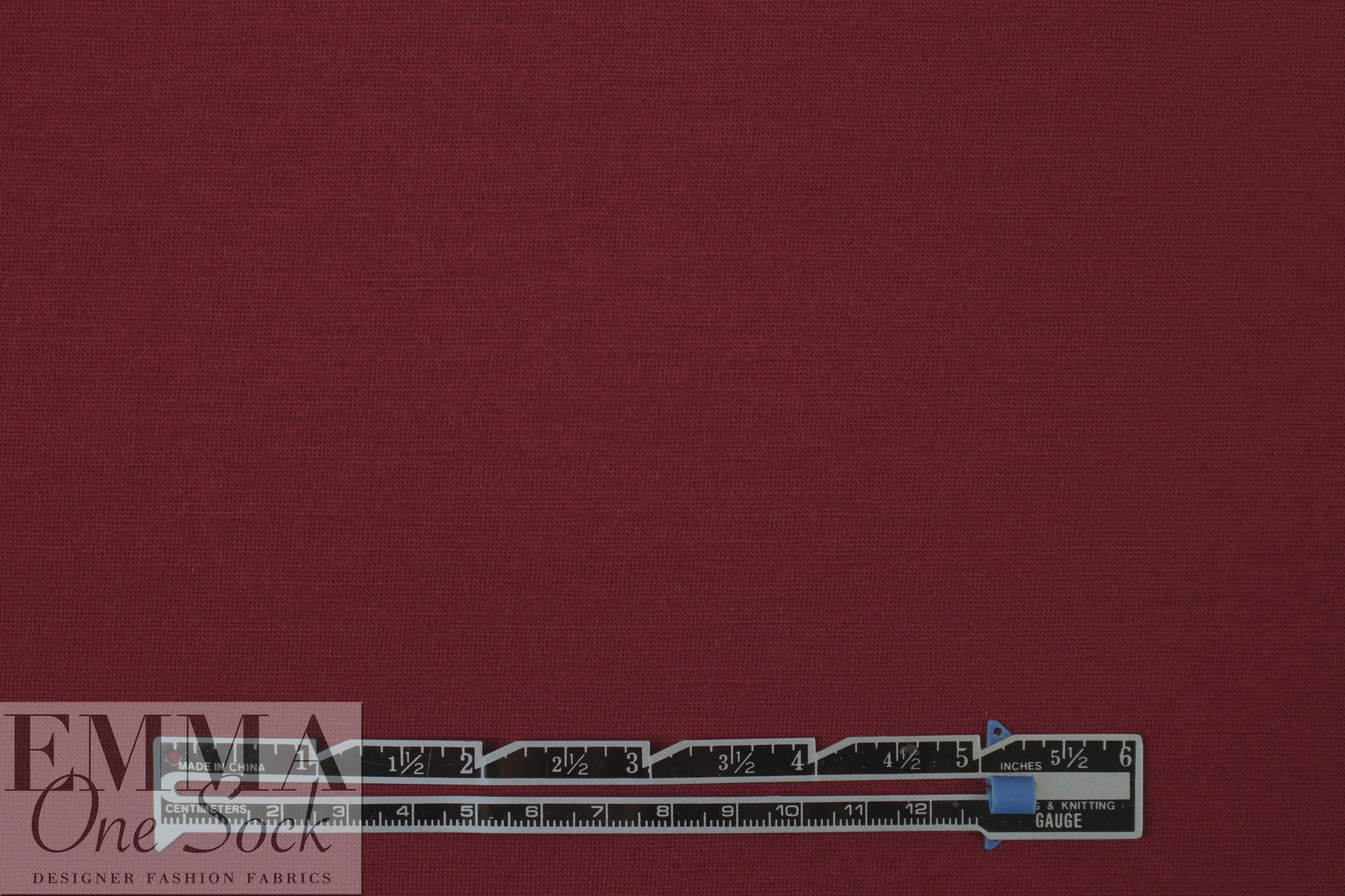 garnet merino wool jersey - Oeko-tex certified 1.25 yds
