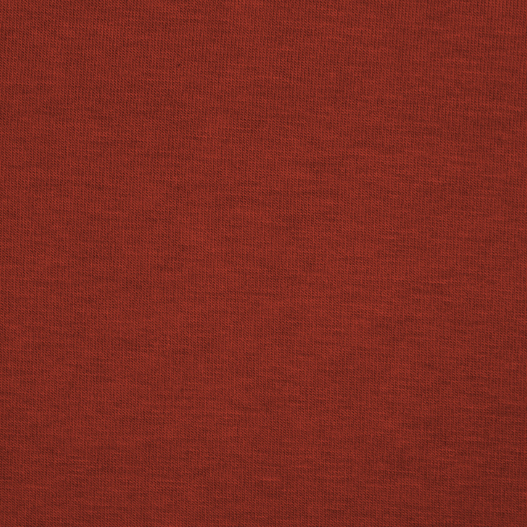 lyocell/wool stretch jersey - chili .5 yds