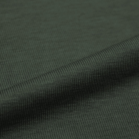 lyocell/wool stretch jersey - loden