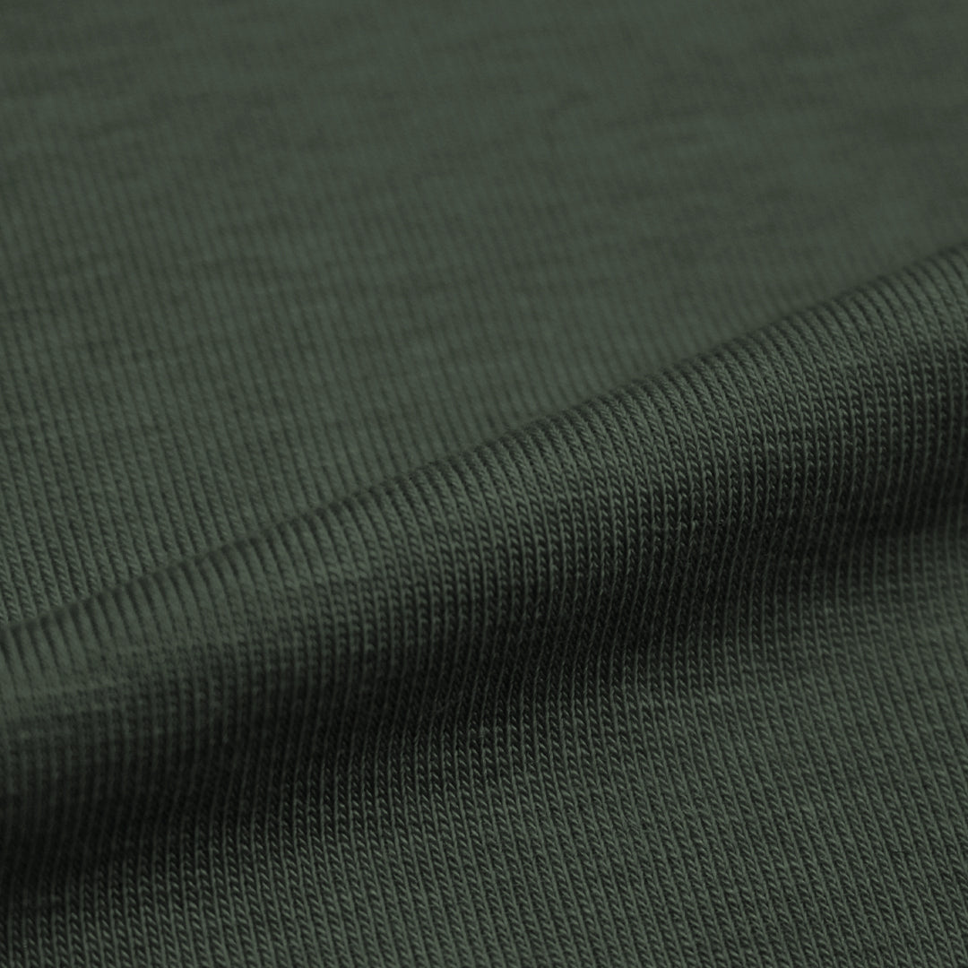 lyocell/wool stretch jersey - loden .5 yds