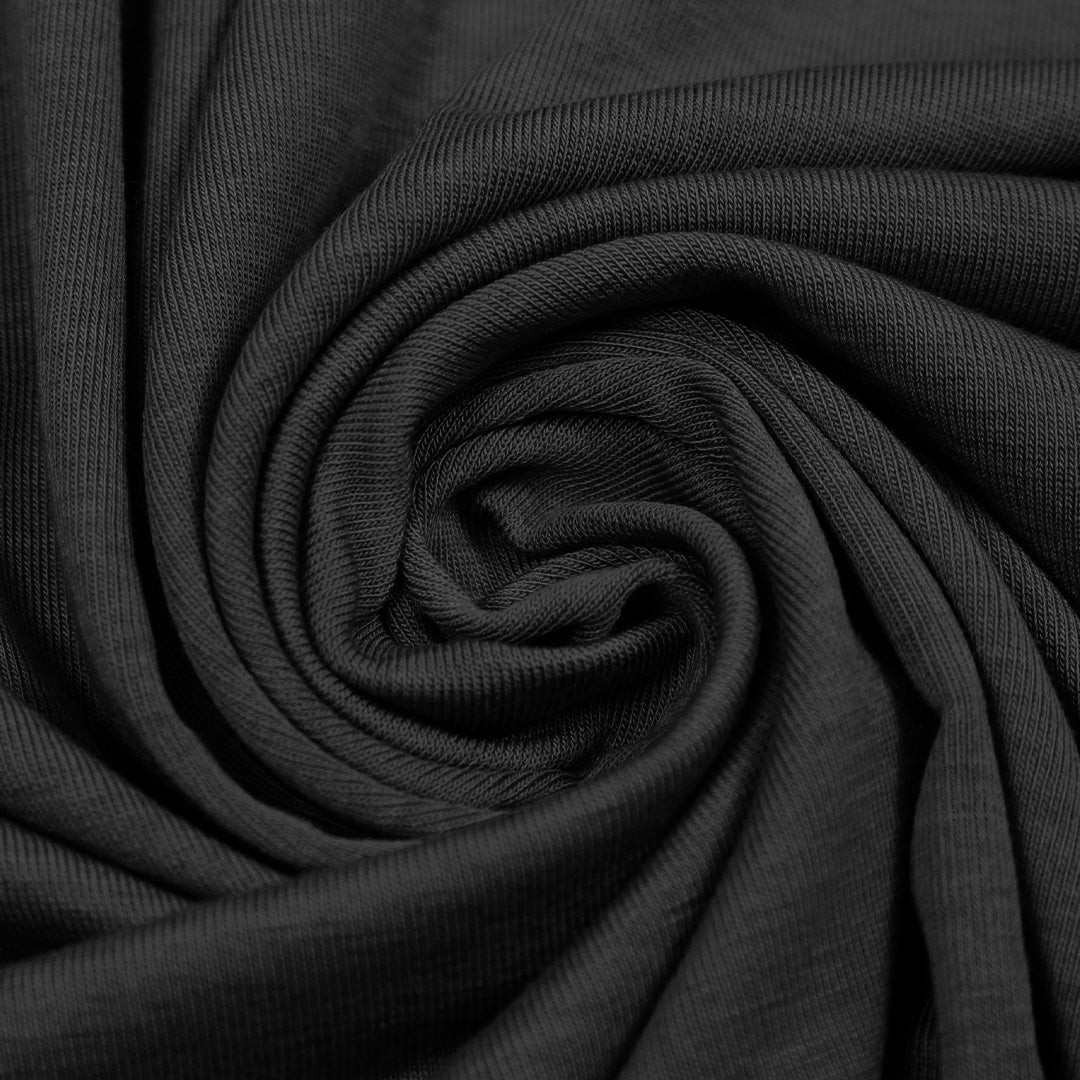 lyocell/wool stretch jersey - dk charcoal 1.125 yds