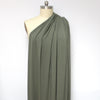'prima lana' drapey viscose wool blend knit, Oeko-Tex cert. - loden green
