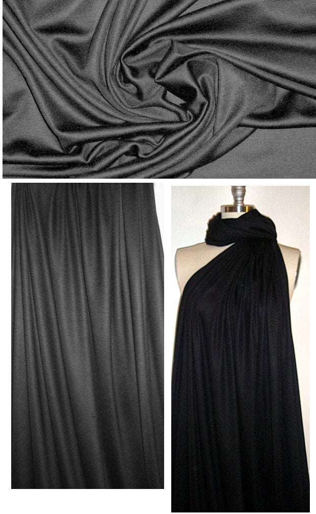 DKNY wool/lycra jersey - black