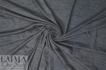 Italian wool/lycra jersey - gunmetal gray
