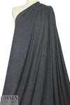 Italian wool/lycra jersey - gunmetal gray