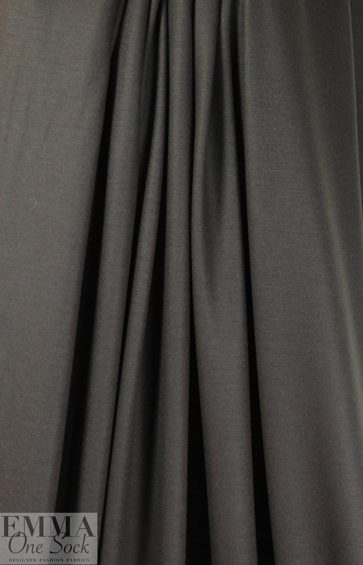 Italian wool jersey - woodsy brown