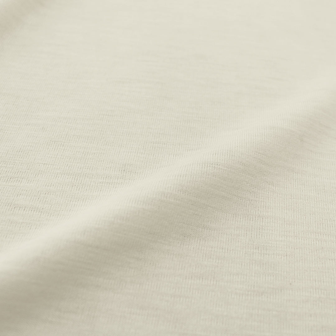 Betsey J0hnson wool blend jersey - antique white 1.75 yds