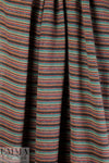 Italian wool blend, yarn-dyed autumn tones stripe sweater
