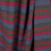 Gall0 wool stripe double cloth knit- currant/storm/olive