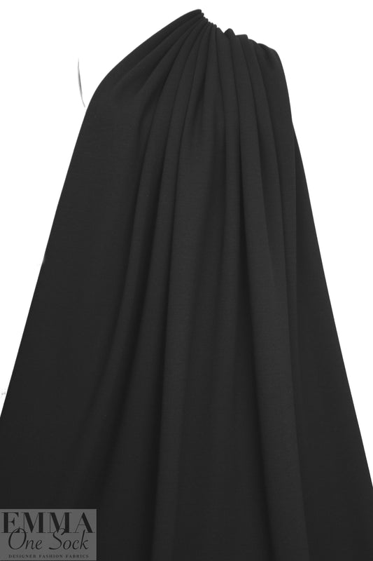 Barney's PL wool doubleknit - black