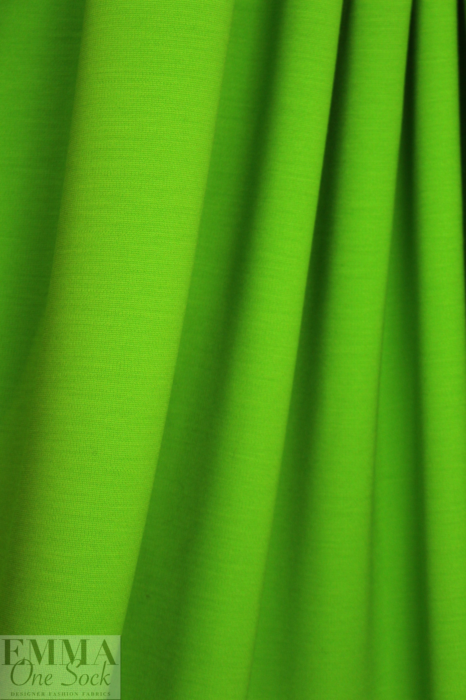 Barney's PL wool doubleknit - bright lime