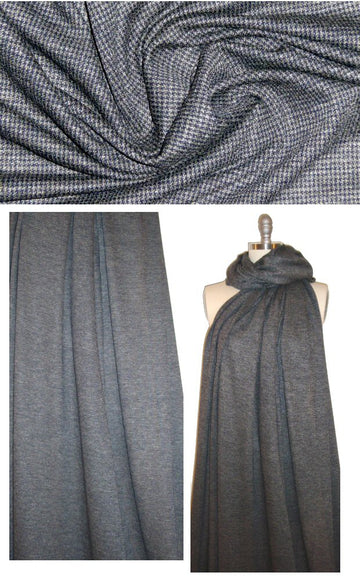 Burning T0rch wool jersey - mini houndstooth