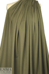 famous designer wool doubleknit - olive drab